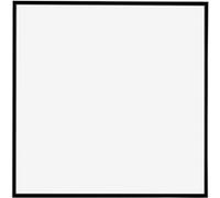 Your Decoration - 25x25 cm - Cadres Photos en Plastique Avec Verre Plexiglas - Noir Mat - Evry.