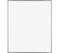 Your Decoration - 25x30 cm - Cadres Photos en Plastique Avec Verre Plexiglas - Anti-Reflet - Excellente Qualité - Argent - Cadre Decoration Murale - Evry, Argent G