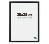 Your Decoration - 25x35 cm - Cadres Photo en MDF Avec Verre Plexiglas - Noir Mat - Mura.