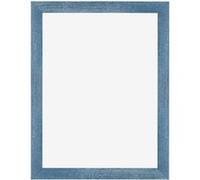 Your Decoration - 30x40 cm - Cadres Photo en MDF Avec Verre Plexiglas - Anti-Reflet - Excellente Qualité - Bleu Brillant Patiné - Cadre Decoration Murale - Mura, Bleu Brillant Patiné