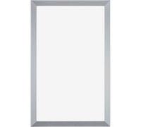 Your Decoration - 30x50 cm - Cadres Photo en MDF Avec Verre Plexiglas - Anti-Reflet - Excellente Qualité - Argent - Cadre Decoration Murale - Catania, Argent G