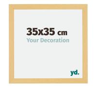 Your Decoration - Cadre 35x35 cm - Hêtre Décor - Cadres Photo en MDF Avec Verre acrylique - Anti-Reflet - Cadre 35x35 - Mura