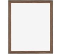 Your Decoration - 40x45 cm - Cadres Photo en MDF Avec Verre Plexiglas - Anti-Reflet - Excellente Qualité - Noyer Foncé - Cadre Decoration Murale - Mura, Noyer Foncé G