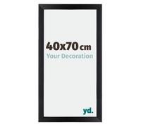 Your Decoration - 40x70 cm - Cadres Photo en MDF Avec Verre Plexiglas - Noir Mat - Mura.
