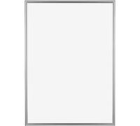 Your Decoration - 42x60 cm - Cadres Photos en Plastique Avec Verre Plexiglas - Anti-Reflet - Excellente Qualité - Argent - Cadre Decoration Murale - Bordeaux, Argent G