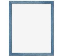 yd. Your Decoration - Cadre 50x65 cm - Bleu Brillant Patine - Cadres Photo en MDF Avec Verre acrylique - Anti-Reflet - Cadre 50x65 - Mura