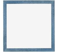 Your Decoration - 55x55 cm - Cadres Photo en MDF Avec Verre Plexiglas - Anti-Reflet - Excellente Qualité - Bleu Brillant Patiné - Cadre Decoration Murale - Mura, Bleu Brillant Patiné