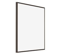 Your Decoration - 60x60 cm - Cadres Photos en Plastique Avec Verre Plexiglas - Anthracite - Evry.