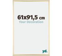 Your Decoration - 61x91,5 cm - Cadres Photos en Aluminium Avec Verre acrylique - Excellente Qualité - Or Vintage - Cadre Decoration Murale - Austin, Aluminium G