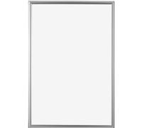 Your Decoration - 62x93 cm - Cadres Photos en Plastique Avec Verre Plexiglas - Anti-Reflet - Excellente Qualité - Argent - Cadre Decoration Murale - Bordeaux, Argent G