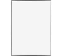 Your Decoration - 70x100 cm - Cadres Photos en Plastique Avec Verre Plexiglas - Anti-Reflet - Excellente Qualité - Argent - Cadre Decoration Murale - Evry, Argent G