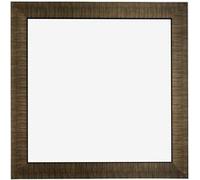 Your Decoration - 70x70 cm - Cadres Photo en Bois Avec Verre Plexiglas - Anti-Reflet - Excellente Qualité - Champagne Brossé - Cadre Decoration Murale - Leeds, Champagne Brossé G