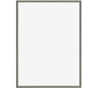 yd. Cadre Photo 75x100 cm Structure Mercury - Cadre en Aluminium New York | Your Decoration, Verre acrylique antireflet, Montage mural, Convient aux photos, affiches ou puzzles, Made in Holland
