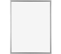 Your Decoration - 75x100 cm - Cadres Photos en Plastique Avec Verre Plexiglas - Anti-Reflet - Excellente Qualité - Argent - Cadre Decoration Murale - Bordeaux, Argent G