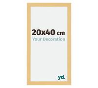 Your Decoration - Cadre 20x40 cm - Hêtre Décor - Cadres Photo en MDF Avec Verre acrylique - Anti-Reflet - Cadre 20x40 - Mura