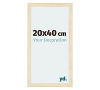 yd. Your Decoration - Cadre 20x40 cm - Sable Patiné - Cadres Photo en MDF Avec Verre acrylique - Anti-Reflet - Cadre 20x40 - Mura