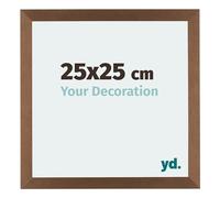Your Decoration - 25x25 cm - Cadres Photo en MDF Avec Verre Plexiglas - Anti-Reflet - Excellente Qualité - Cuivre Décor - Cadre Decoration Murale - Mura, Cuivre Décor G