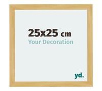 Your Decoration - Cadre 25x25 cm - Pin Décor - Cadres Photo en MDF Avec Verre acrylique - Anti-Reflet - Cadre 25x25 - Mura