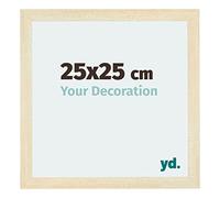 Your Decoration - Cadre 25x25 cm - Sable Patiné - Cadres Photo en MDF Avec Verre acrylique - Anti-Reflet - Cadre 25x25 - Mura