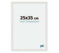 Your Decoration - 25x35 cm - Cadres Photo en MDF Avec Verre Plexiglas - Anti-Reflet - Excellente Qualité - Blanc Mat - Cadre Decoration Murale - Mura, Blanc Mat G