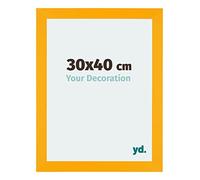 Your Decoration - 30x40 cm - Cadres Photo en MDF Avec Verre Plexiglas - Anti-Reflet - Excellente Qualité - Jaune - Cadre Decoration Murale - Mura, Jaune