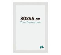 Your Decoration - 30x45 cm - Cadres Photo en MDF Avec Verre Plexiglas - Anti-Reflet - Excellente Qualité - Blanc Mat - Cadre Decoration Murale - Mura, Blanc Mat G
