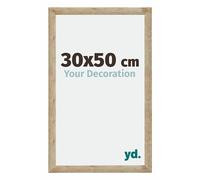 Your Decoration - 30x50 cm - Cadres Photo en MDF Avec Verre Plexiglas - Anti-Reflet - Excellente Qualité - Or - Cadre Decoration Murale - Catania, Or