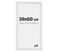 Your Decoration - Cadre 30x60 cm - Blanc Mat - Cadres Photo en MDF Avec Verre acrylique - Anti-Reflet - Cadre 30x60 - Mura