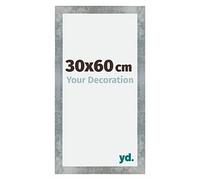 Your Decoration - 30x60 cm - Cadres Photo en MDF Avec Verre Plexiglas - Anti-Reflet - Excellente Qualité - Fer Patiné - Cadre Decoration Murale - Mura, Fer Patiné G