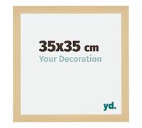 Your Decoration - 35x35 cm - Cadres Photo en MDF Avec Verre Plexiglas - Anti-Reflet - Excellente Qualité - Décor Érable - Cadre Decoration Murale - Mura, Décor Érable