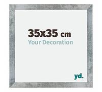 Your Decoration - Cadre 35x35 cm - Fer Patiné - Cadres Photo en MDF Avec Verre acrylique - Anti-Reflet - Cadre 35x35 - Mura