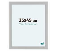Your Decoration - Cadre 35x45 cm - Blanc Grain de Bois - Cadres Photo en MDF Avec Verre acrylique - Anti-Reflet - Cadre Blanc Grain de Bois - Como