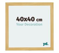 Your Decoration - 40x40 cm - Cadres Photo en MDF Avec Verre Plexiglas - Anti-Reflet - Excellente Qualité - Pin Décor - Cadre Decoration Murale - Mura, Pin Décor