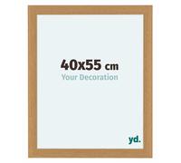 Your Decoration - Cadre 40x55 cm - Hêtre - Cadres Photo en MDF Avec Verre acrylique - Anti-Reflet - Cadre Hêtre - Como