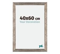 Your Decoration - Cadre 40x60 cm - Métal Vintage - Cadres Photo en MDF Avec Verre acrylique - Anti-Reflet - Cadre 40x60 - Mura