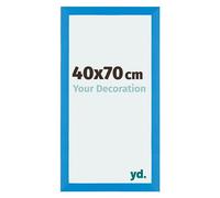 Your Decoration - Cadre 40x70 cm - Bleu Brillant - Cadres Photo en MDF Avec Verre acrylique - Anti-Reflet - Cadre 40x70 - Mura