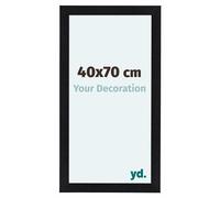 Your Decoration - Cadre 40x70 cm - Noir Mat - Cadres Photo en MDF Avec Verre acrylique - Anti-Reflet - Cadre Noir Mat - Como
