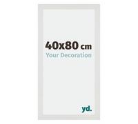 Your Decoration - Cadre 40x80 cm - Blanc Mat - Cadres Photo en MDF Avec Verre acrylique - Anti-Reflet - Cadre 40x80 - Mura