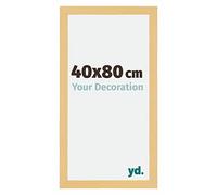 Your Decoration - 40x80 cm - Cadres Photo en MDF Avec Verre Plexiglas - Anti-Reflet - Excellente Qualité - Hêtre Décor - Cadre Decoration Murale - Mura, Hêtre Décor