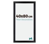 Your Decoration - Cadre 40x80 cm - Noir Mat - Cadres Photo en MDF Avec Verre acrylique - Anti-Reflet - Cadre 40x80 - Mura