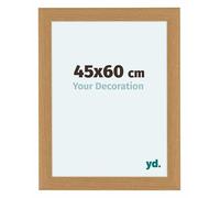 Your Decoration - Cadre 45x60 cm - Hêtre - Cadres Photo en MDF Avec Verre acrylique - Anti-Reflet - Cadre Hêtre - Como