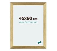 Your Decoration - Cadre 45x60 cm - Or Brillant - Cadres Photo en MDF Avec Verre acrylique - Anti-Reflet - Cadre 45x60 - Mura