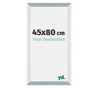 Your Decoration - Cadre 45x80 cm - Aluminium Brossé - Cadres Photo en MDF Avec Verre acrylique - Anti-Reflet - Cadre 45x80 - Mura