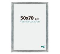 Your Decoration - 50x70 cm - Cadres Photo en MDF Avec Verre Plexiglas - Anti-Reflet - Excellente Qualité - Fer Patiné - Cadre Decoration Murale - Mura, Fer Patiné