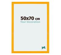 Your Decoration - Cadre 50x70 cm - Jaune - Cadres Photo en MDF Avec Verre acrylique - Anti-Reflet - Cadre 50x70 - Mura