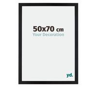Your Decoration - 50x70 cm - Cadres Photo en MDF Avec Verre Plexiglas - Anti-Reflet - Excellente Qualité - Noir Mat - Cadre Decoration Murale - Mura, Noir Mat G