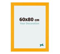 Your Decoration - Cadre 60x80 cm - Jaune - Cadres Photo en MDF Avec Verre acrylique - Anti-Reflet - Cadre 60x80 - Mura