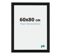Your Decoration - 60x80 cm - Cadres Photo en MDF Avec Verre Plexiglas - Anti-Reflet - Excellente Qualité - Noir - Cadre Decoration Murale - Catania, Noir G
