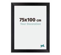 Your Decoration - Cadre 75x100 cm - Noir Mat - Cadres Photo en MDF Avec Verre acrylique - Anti-Reflet - Cadre 75x100 - Mura