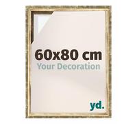 Your Decoration - Cadre flottant 60x80 - Or Antique - Cadre en caisse américaine pour toile sur chassis - MDF - Lyon